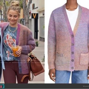 RE/DONE 90s oversized cardigan spacedye size XS